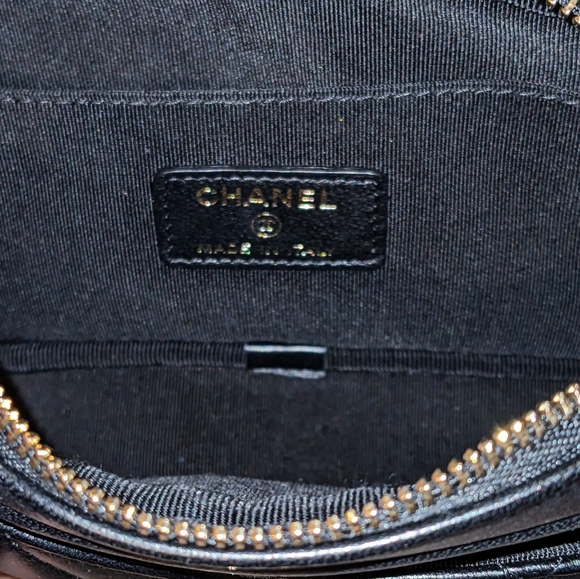 HP💘 CHANEL 💯 CC Waist Belt Bag With Pouch Wallet In Lambskin - Picture 12 of 16